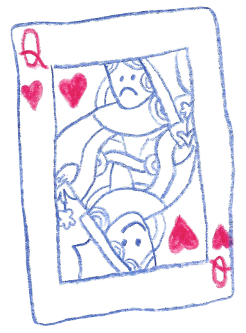 Queen Card